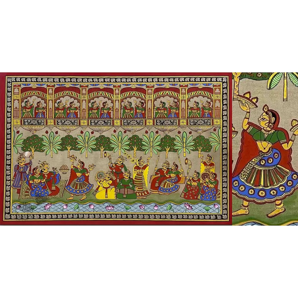 shop Phad Painting Kind & Queen