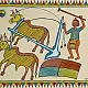 shop Tribal Art Painting - A farmer driving a plough