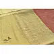 shop Handwoven cotton saree Carrot Red