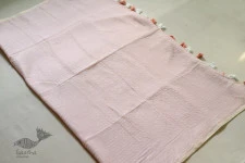 Avanti ✽ Handloom Cotton Saree - Peach