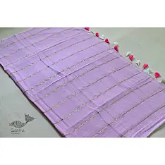 Avanti ✽ Handwoven Cotton Saree - Pink