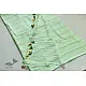 shop Handwoven cotton saree - Pistachio Green