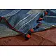 Handloom Linen Saree in Blue Colour