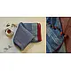 Handloom Linen Saree in Blue Colour