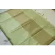 Kota Checked Zari Cotton Saree in Light Green Colour