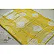 Yellow Linen Gotta Patti work saree