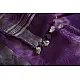 shop Purple Linen Gotta Patti Work Saree Purple Linen Gotta Patti Work Saree