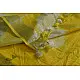Yellow Linen Gotta Patti work saree