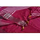 Orange & Pink Linen Saree