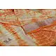 Orange & Pink Linen Saree