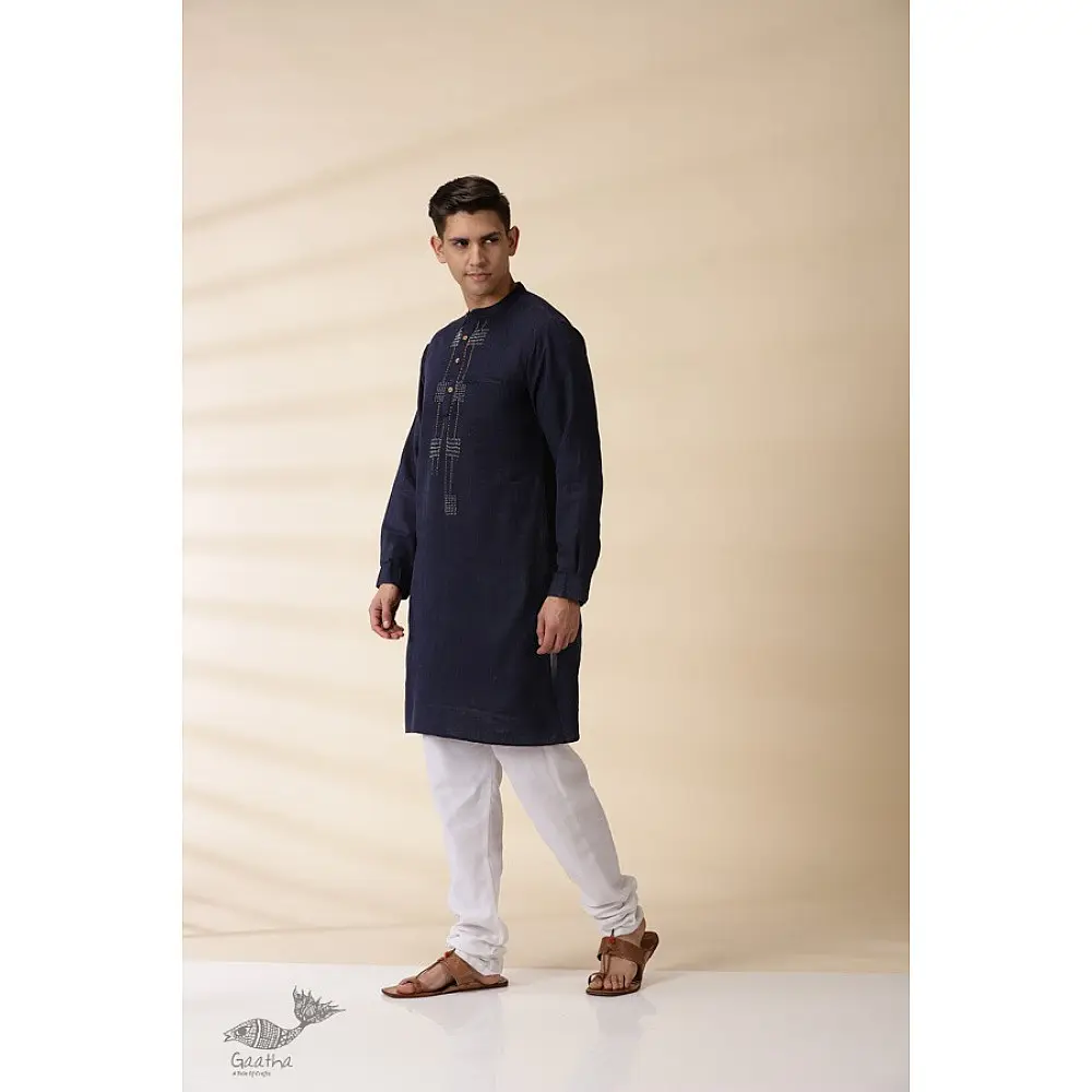 shop Handwoven Cotton Kurta