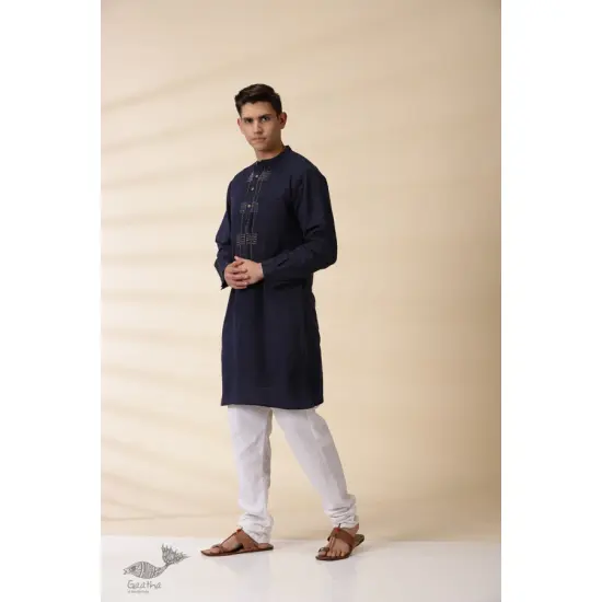 shop Handwoven Cotton Kurta