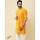shop Handwoven Cotton - Yellow Kurta