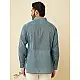 shop handloom cotton - Grey Men's Handwoven Shirt