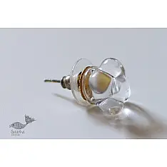 Zeenat ✤ Glass Jewelry ✤ ( Single Stud ) ~ 73