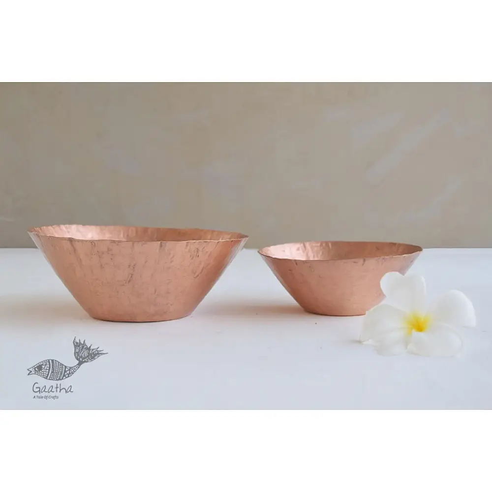 ताम्र ✤ 20 ✤ Conical Nut Bowl Small