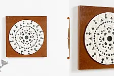 Decor The Wall | Mud Frame With Geometric Composition