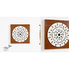 Decor The Wall | Mud Frame With Geometric Composition