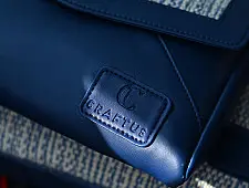 Zany Bags | Panja Dhurrie Purse - Blue