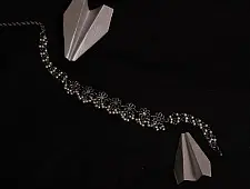 रेवती ✽ Floral Choker with Pearl Strings ✽ Necklace ✽ 7