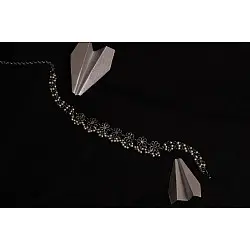 रेवती ✽ Floral Choker with Pearl Strings ✽ Necklace ✽ 7