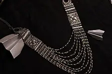 रेवती  ✽ Queen's Necklace with Pearls ✽ Necklace ✽ 12