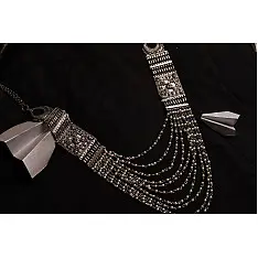 रेवती  ✽ Queen's Necklace with Pearls ✽ Necklace ✽ 12
