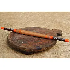 Kutch lacquer rolling pin ~ Belan { C }
