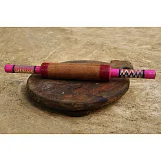 Kutch lacquer rolling pin ~ Belan { E }