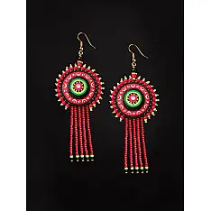 Razia Kunj ♥ Handcrafted Jewelry ♥ Theyyam Earring . N