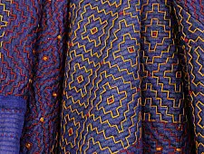 Dhadki ⚏ Kutchi Quilt ⚏ Bedspread . L