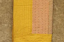 Dhadki ⚏ Kutchi Quilt ⚏ Bedspread . B