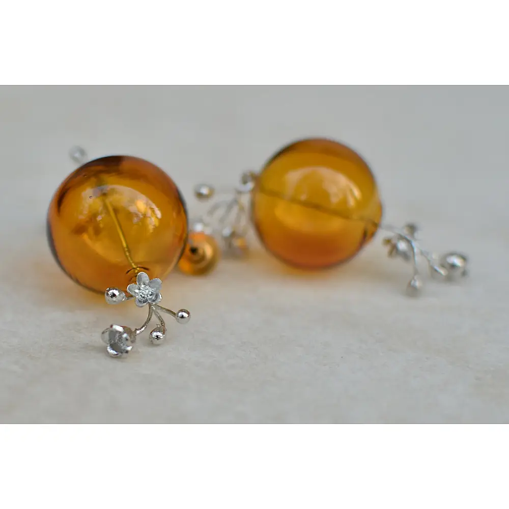 Bihag . Glass Jewellery ☼  Blossoms And Buds ( Earring ) ~ 28