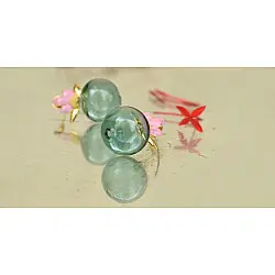 Kusumaprabha | Glass Jewelry - Water Pod And Lotus