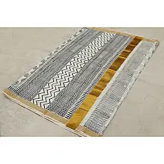 स्याह ❖ Block Printed . South Cotton Saree ❖ 8