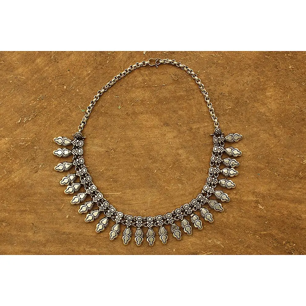 Khwab ✽ Antique German Silver ✽ Necklace { 4 }