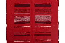 Kashmiri Namda ~ Candy Stripe (6' X 4') ~ 6