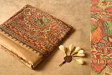 Dream Girl ❁ Tussar Silk . Madhubani Saree ❁ 1