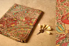 Dream Girl ❁ Tussar Silk . Madhubani Saree ❁ 5
