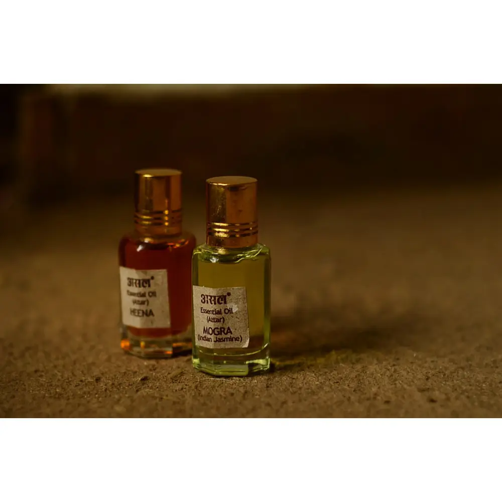 Attar (Natural Perfume) ~ Heena + Mogra