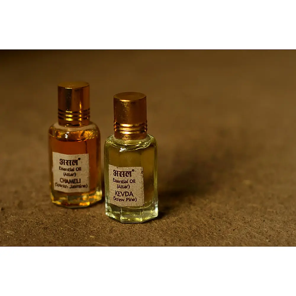 Attar (Natural Perfume) ~ Kevada + Chameli
