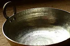 Brass Kadai (Medium -9.5" X 9.5" x 4.5")