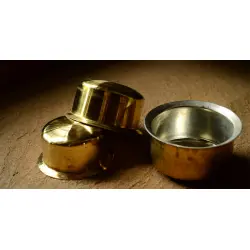 Teen Bhgoni (Set of three - Brass with Tin coating)