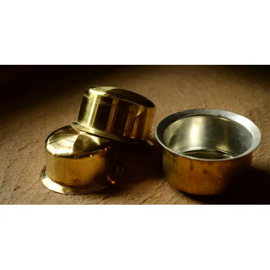 Teen Bhgoni (Set of three - Brass with Tin coating)