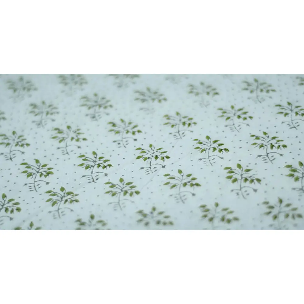 Sanganeri fabric ~ 17 (Block Printed . Per Meter)