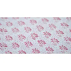 Sanganeri fabric ~ 18 (Block Printed . Per Meter)