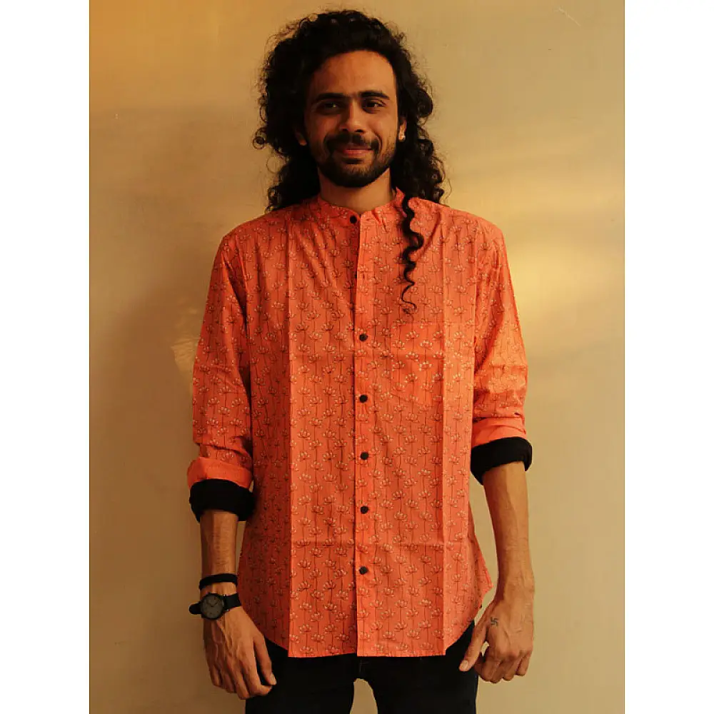 Bistro Parley ☕ Sanganeri ☕ Cotton Shirt ~ 20