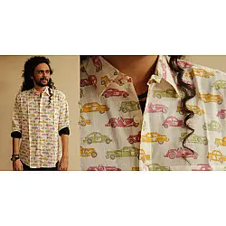 परख ✤ Sanganeri ✤ Cotton Shirt ( full sleeve ) ~ 11