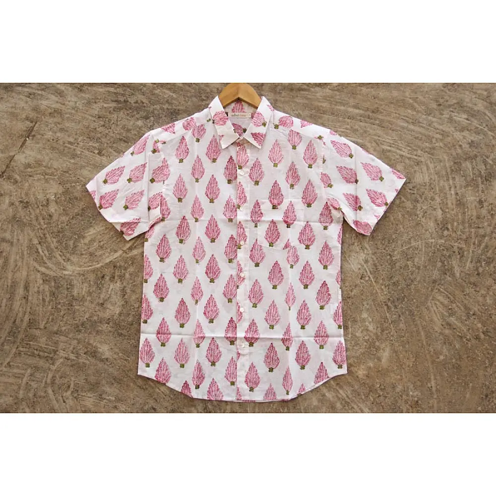 परख ✤ Sanganeri ✤ Cotton Shirt ( Half Sleeve ) - 2