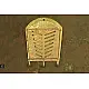 handmade brass letter holder, key holder, card holder